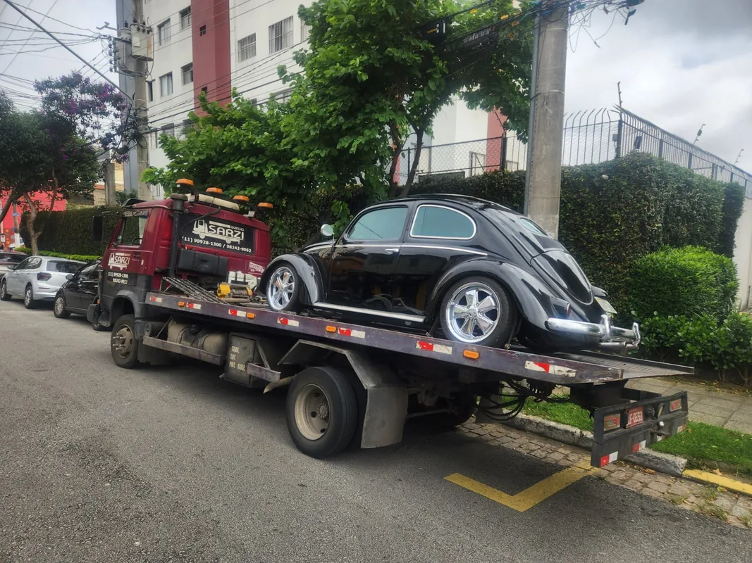 Guincho Sarzi em operação na Zona Leste de SP